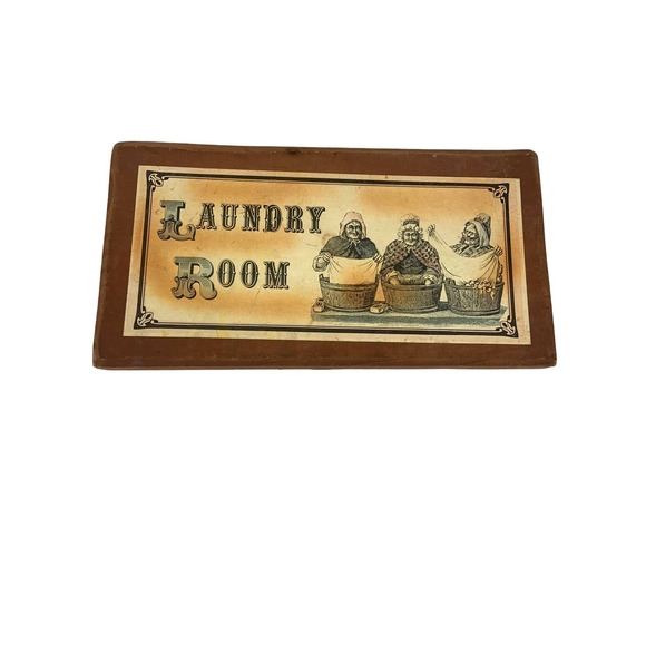 Laundry Room Hanging Sign (See description) - Picture 1 of 5
